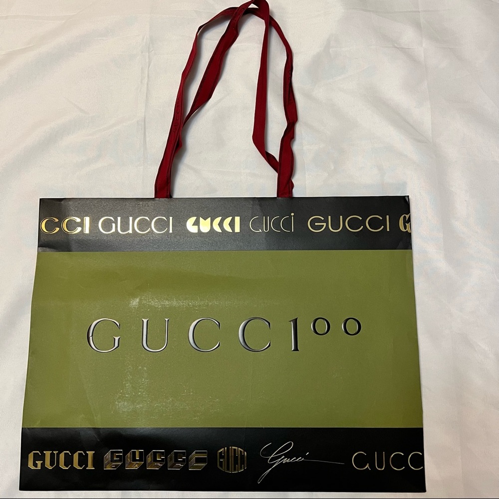 Gucci 100th Anniversary Shopping Bag